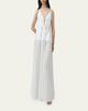 SIMKHAI Selene Pleated Cotton Gown - 2