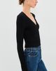 SIMKHAI SIMKHAI Ailany Shrunken Cardigan Black - 4