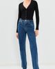 SIMKHAI SIMKHAI Ailany Shrunken Cardigan Black - 5
