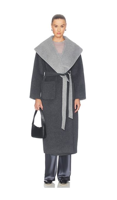SIMKHAI SIMKHAI Allura Reversible Belted Coat