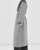 SIMKHAI SIMKHAI Allura Reversible Belted Double-Faced Wool Coat Charcoal Multi - 4