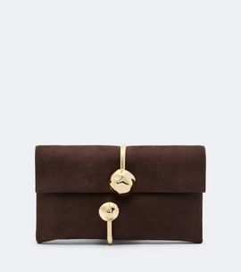 Simkhai Simkhai Amaya leather clutch