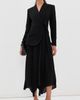 SIMKHAI SIMKHAI Ambretta Combo Blazer Dress Black - 5
