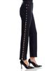 Simkhai Simkhai Amelia High Rise Studded Split Side Seam Jeans in Topanga - 4