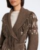 Simkhai Simkhai Anaise Fair Isle wool-blend wrap cardigan - 3