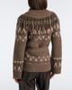 Simkhai Simkhai Anaise Fair Isle wool-blend wrap cardigan - 5