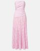 Simkhai Simkhai Annalise plissÃ© lace maxi dress - 1