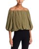 Simkhai Simkhai Anni Off-the-Shoulder Blouson Top - 1