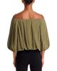Simkhai Simkhai Anni Off-the-Shoulder Blouson Top - 3