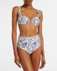 Simkhai Simkhai Anniston printed bikini top - 2