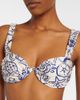 Simkhai Simkhai Anniston printed bikini top - 3