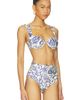 SIMKHAI SIMKHAI Anniston Ruched Cup Bikini Top - 2