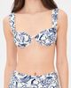 SIMKHAI SIMKHAI Anniston Ruched Cup Bikini Top Blueberry Multi - 2