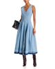 Simkhai Simkhai Arin Cotton Denim Midi Dress - 2