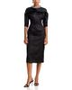 Simkhai Simkhai Ashleigh Embellished Satin Midi Dress - 1
