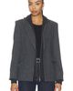SIMKHAI SIMKHAI Auden Knit Combo Blazer - 2