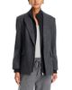Simkhai Simkhai Auden Knit Combo Layered Blazer - 1