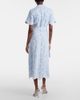Simkhai Simkhai Audria embroidered linen-blend midi dress - 6