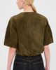 SIMKHAI SIMKHAI Austyn Short Sleeve Zip Up Jacket Sea Turtle - 3