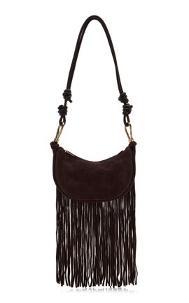 SIMKHAI SIMKHAI Avery Fringed Suede Crossbody Bag