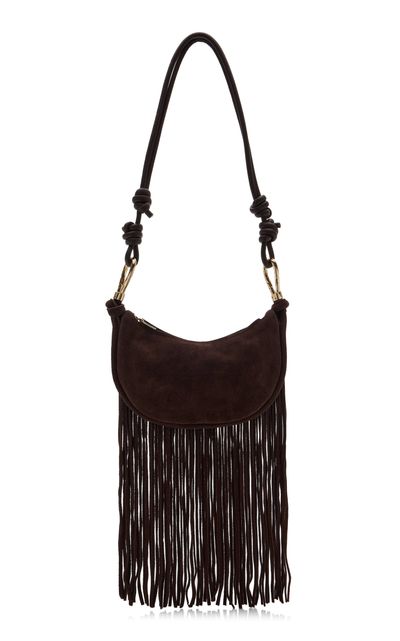 SIMKHAI SIMKHAI Avery Fringed Suede Crossbody Bag