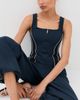 SIMKHAI SIMKHAI Aya Bustier Top Midnight Multi - 2