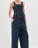 SIMKHAI SIMKHAI Aya Bustier Top Midnight Multi - 6