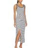 SIMKHAI SIMKHAI Becker Cotton Jersey Midi Dress - 2