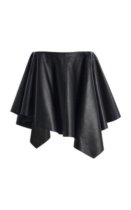 SIMKHAI SIMKHAI Benita Leather Mini Skirt