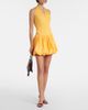Simkhai Simkhai Brooke gathered cotton-blend minidress - 2