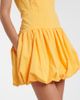 Simkhai Simkhai Brooke gathered cotton-blend minidress - 4