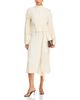 Simkhai Simkhai Callista Cotton Blend Fringed Cable Knit Sweater - 4