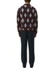Simkhai Simkhai Callum Argyle Cashmere Long Sleeve Polo - 4