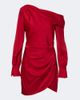 Simkhai Simkhai Cameron draped satin minidress - 1