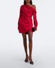 Simkhai Simkhai Cameron draped satin minidress - 2