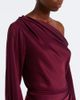 Simkhai Simkhai Camila draped satin midi dress - 3