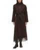 Simkhai Simkhai Carrie Fringe Trim Belted Coat - 2