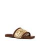SIMKHAI SIMKHAI Caspian Raffia Netted Flat Sandal - 2