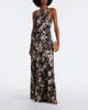 Simkhai Simkhai Cerin gathered floral halterneck maxi dress - 2