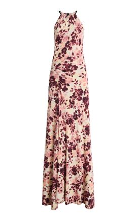 SIMKHAI SIMKHAI Cerin Halter Maxi Dress
