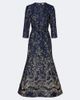 Simkhai Simkhai Claravelle belted jacquard cocktail dress - 1