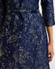 Simkhai Simkhai Claravelle belted jacquard cocktail dress - 4