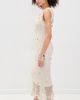 SIMKHAI SIMKHAI Coralia Knit Charmed Midi Dress Sand Multi - 4
