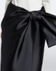 Simkhai Simkhai Coralyne bow-detail knitted satin gown - 5