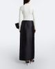 Simkhai Simkhai Coralyne bow-detail knitted satin gown - 6