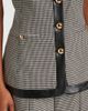 Simkhai Simkhai Cressida checked faux leather-trimmed vest - 5