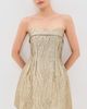 SIMKHAI SIMKHAI Darcie Mini Dress Light Gold - 2