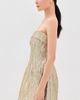 SIMKHAI SIMKHAI Darcie Mini Dress Light Gold - 4