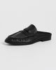 SIMKHAI SIMKHAI Dean Pebbled Leather Loafer Mules Black - 2