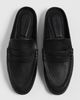 SIMKHAI SIMKHAI Dean Pebbled Leather Loafer Mules Black - 4